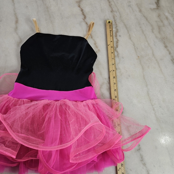 Weissman Girl's Tulle Dance Ballet Jazz Dress, Size Small Girls - Picture 5 of 9